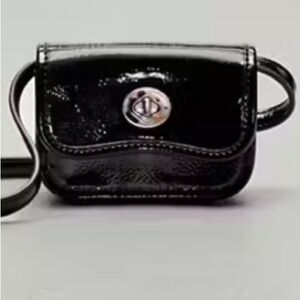Coach Coachtopia Mini Patent Leather Crossbody Bag (Includes Shopping Bag)